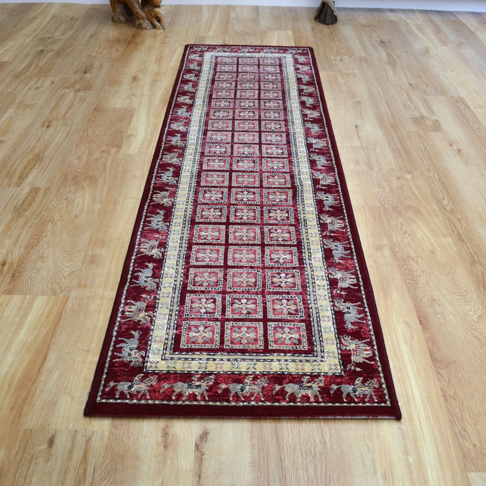 Noble Art Traditional Hallway Runners 65106 390 Pazyryk Red